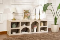 Dulăpior Hanah Home Ferlis Traverten Marble/Sandstone imaginea #2 — magazin online Desire.md