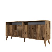 Dulăpior Hanah Home Milan Walnut imaginea #6 — magazin online Desire.md