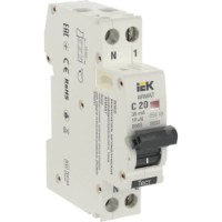 Дифференциальный автомат IEK AR-B06S-1N-C20C030