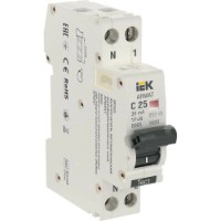 Дифференциальный автомат IEK AR-B06S-1N-C25C030