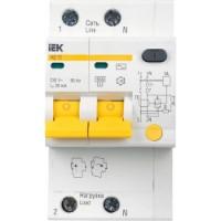 Дифференциальный автомат IEK MAD10-2-025-B-030