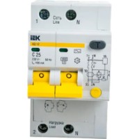 Дифференциальный автомат IEK MAD10-2-025-C-100