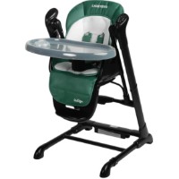 Scaun de masa Caretero Indigo Black Green