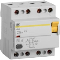 Дифференциальный автомат IEK MDV10-4-040-300