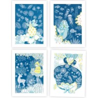 Set pentru creatie Djeco Cyanotypes: Au Clair De La Lune (DJ09342) imaginea #6 — magazin online Desire.md