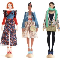 Set pentru creatie Djeco Fashion Workshop: Fashion By Marie (DJ09335)