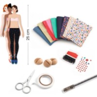 Set pentru creatie Djeco Fashion Workshop: Fashion By Marie (DJ09335) imaginea #2 — magazin online Desire.md