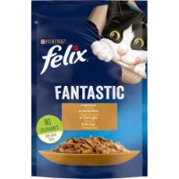 Влажный корм для кошек Purina Felix Fantastic Turkey 85g