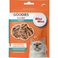 Snackuri pentru pisici Miau Miau Classic Dried Fish 50g