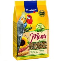 Hrană pentru păsări Vitakraft Menu Parakeets 1kg (10621)
