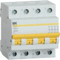 Выключатель нагрузки IEK MNV10-4-125