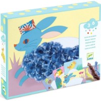 Set pentru creatie Djeco Wool & Velcro With Hats (DJ09127) imaginea #3 — magazin online Desire.md