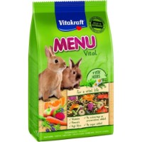Hrană pentru rozătoare Vitakraft Menu Vital Rabbits 1kg (10645)