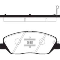 Set placute frână HI-Q SP1194 imaginea #3 — magazin online Desire.md