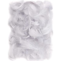 Material pentru artizanat DPCraft Feathers Grey (CEPI-023)