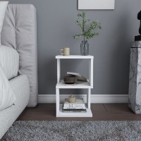 Noptieră Hanah Home Carter White