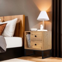 Noptieră Hanah Home Glimmer Atlantic Pine/Black imaginea #2 — magazin online Desire.md
