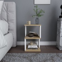 Noptieră Hanah Home Carter Oak/White