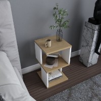 Noptieră Hanah Home Carter Oak/White imaginea #2 — magazin online Desire.md