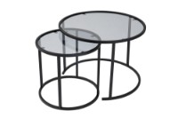 Set măsuţe cafea Hanah Home Black-Grey 60 42 imaginea #7 — magazin online Desire.md