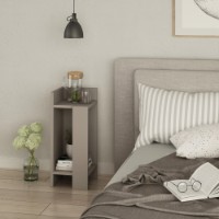 Прикроватная тумба Hanah Home Elos Left Light Mocha фото №1 — интернет-магазин Desire.md