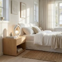 Veioză birou Opviq Vasli White imaginea #4 — magazin online Desire.md