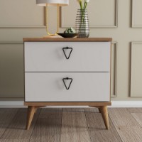 Noptieră Hanah Home Versa-Ce 3636 Oak/White imaginea #3 — magazin online Desire.md