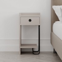 Noptieră Hanah Home Sirius Left Mocha imaginea #5 — magazin online Desire.md