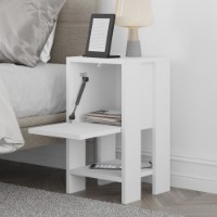 Noptieră Hanah Home Ema White imaginea #2 — magazin online Desire.md