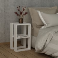 Noptieră Hanah Home Lonie White
