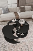 Журнальный столик Hanah Home Yin Yang 3 70 Black фото №3 — интернет-магазин Desire.md
