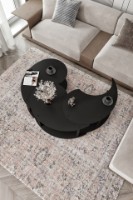 Журнальный столик Hanah Home Yin Yang 3 70 Black фото №4 — интернет-магазин Desire.md