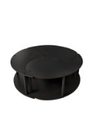 Журнальный столик Hanah Home Yin Yang 3 70 Black фото №6 — интернет-магазин Desire.md
