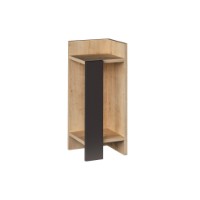 Noptieră Hanah Home Elos Right Oak/Anthracite imaginea #2 — magazin online Desire.md
