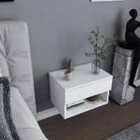 Noptieră Hanah Home Jamot White imaginea #2 — magazin online Desire.md