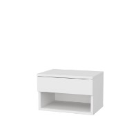 Noptieră Hanah Home Jamot White imaginea #4 — magazin online Desire.md