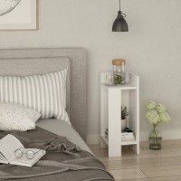 Noptieră Hanah Home Elos Right White