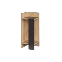 Noptieră Hanah Home Elos Left Oak/Anthracite imaginea #2 — magazin online Desire.md