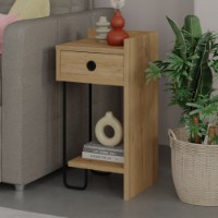 Noptieră Hanah Home Sirius Right Oak imaginea #3 — magazin online Desire.md