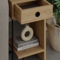 Noptieră Hanah Home Sirius Right Oak imaginea #6 — magazin online Desire.md