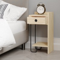 Noptieră Hanah Home Sirius Right Oak imaginea #11 — magazin online Desire.md
