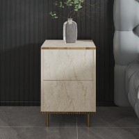 Noptieră Hanah Home Imaj Travertine/Gold imaginea #1 — magazin online Desire.md