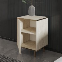 Noptieră Hanah Home Imaj Travertine/Gold imaginea #4 — magazin online Desire.md