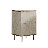 Noptieră Hanah Home Imaj Travertine/Gold imaginea #5 — magazin online Desire.md