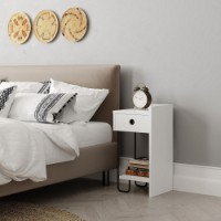 Noptieră Hanah Home Sirius Right White imaginea #3 — magazin online Desire.md