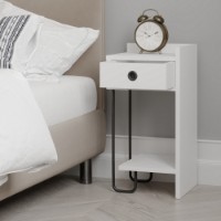 Noptieră Hanah Home Sirius Right White imaginea #6 — magazin online Desire.md