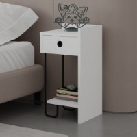 Noptieră Hanah Home Sirius Right White imaginea #8 — magazin online Desire.md