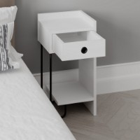 Noptieră Hanah Home Sirius Right White imaginea #10 — magazin online Desire.md