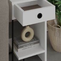 Noptieră Hanah Home Sirius Right White imaginea #11 — magazin online Desire.md