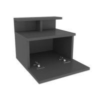 Noptieră Hanah Home Alice Anthracite imaginea #6 — magazin online Desire.md